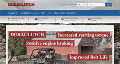 Desktop Screenshot of duraclutch.com