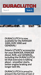 Mobile Screenshot of duraclutch.com